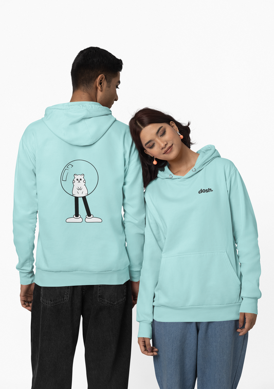 Hoodie with Hammy print